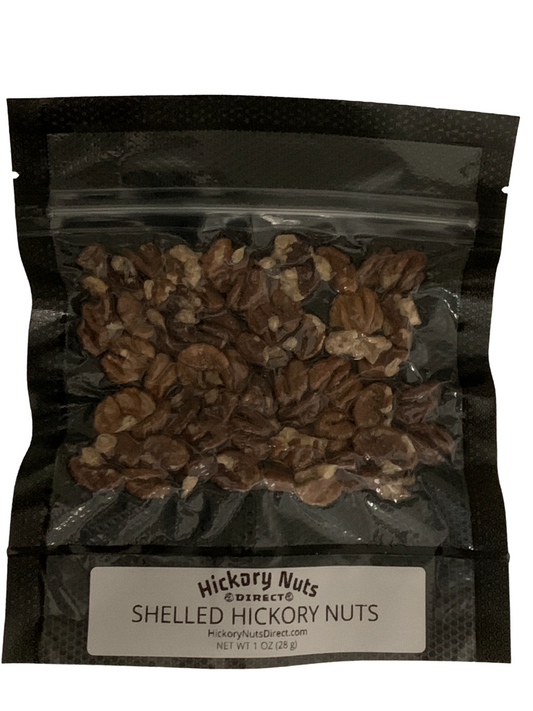 Hickory Nuts Direct Shelled Hickory Nuts 1 oz